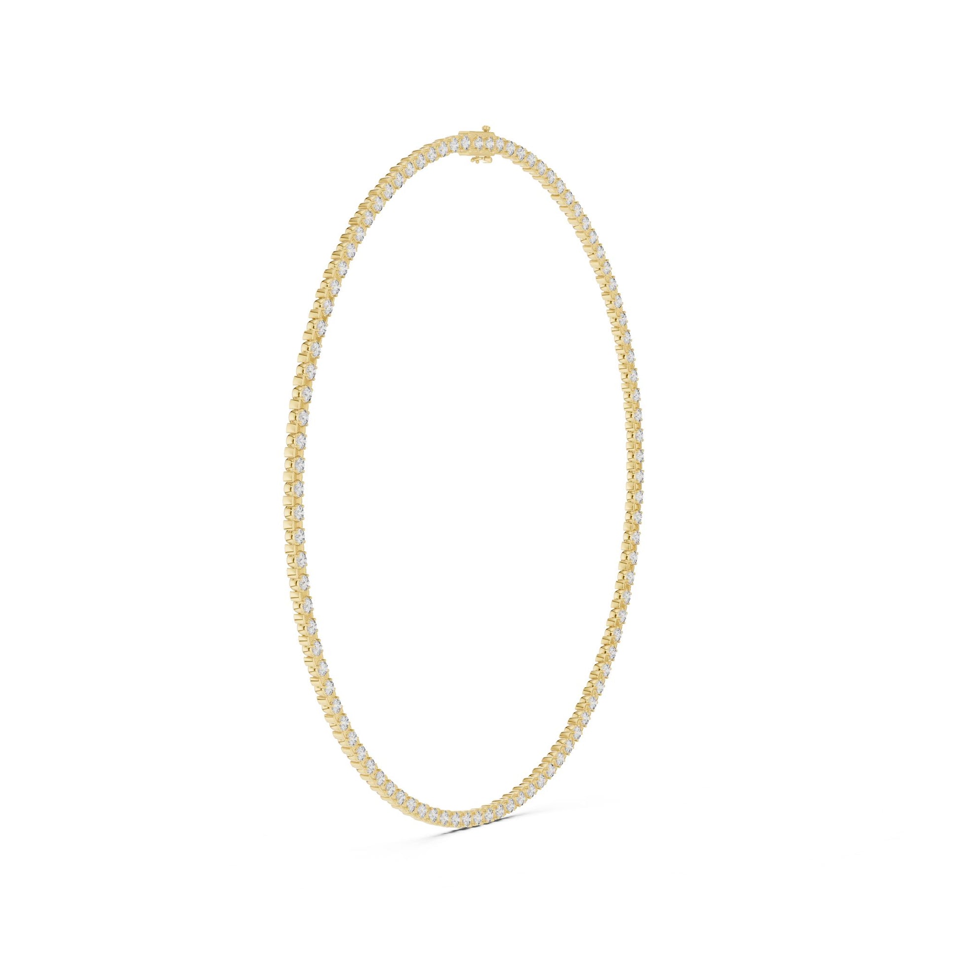 Round Lab Grown Diamond Pave Pendant