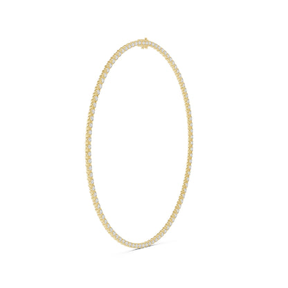 Round Lab Grown Diamond Pave Pendant
