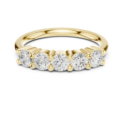 Round Lab Grown Diamond Pave Engagement Ring