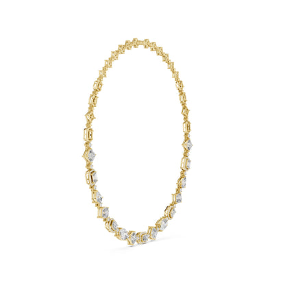 Round Lab Grown Diamond Pave Pendant