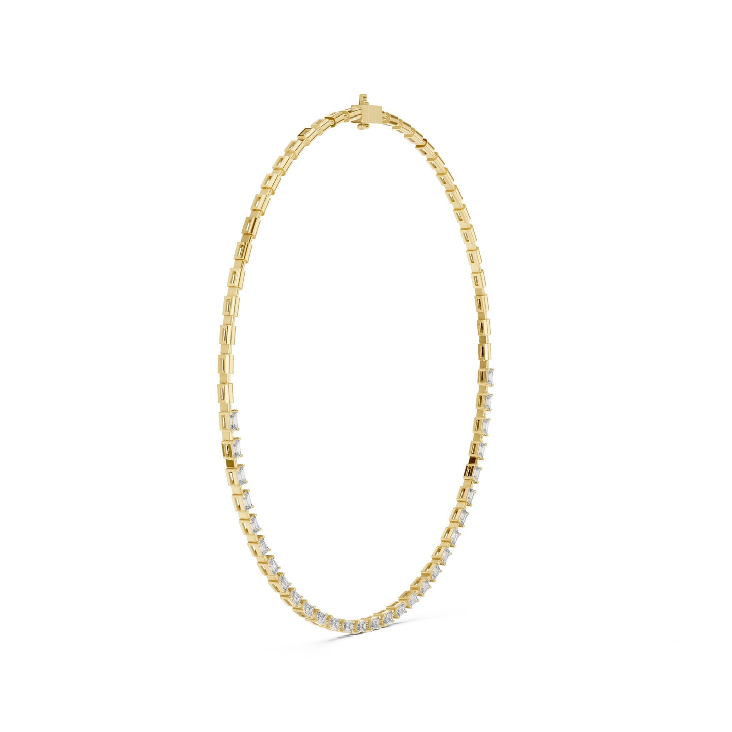 Round Lab Grown Diamond Pave Pendant