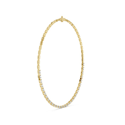 Round Lab Grown Diamond Pave Pendant