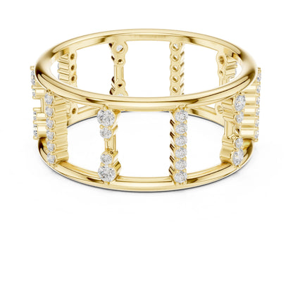Women's Round Lab Grown Diamond Pave Ring