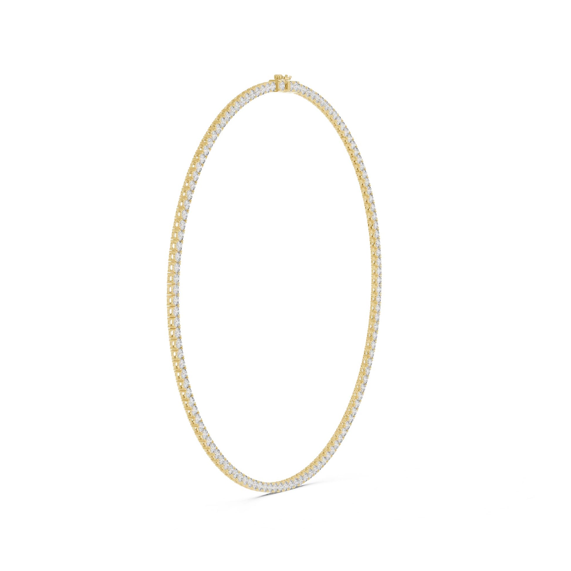Round Lab Grown Diamond Pave Pendant