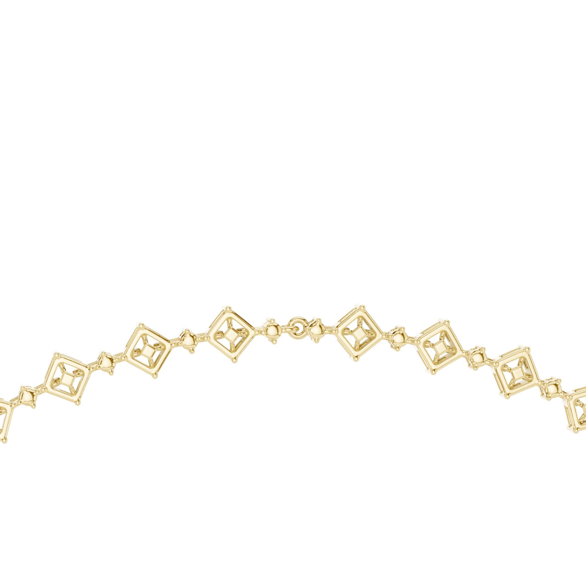 Round Lab Grown Diamond Pave Pendant