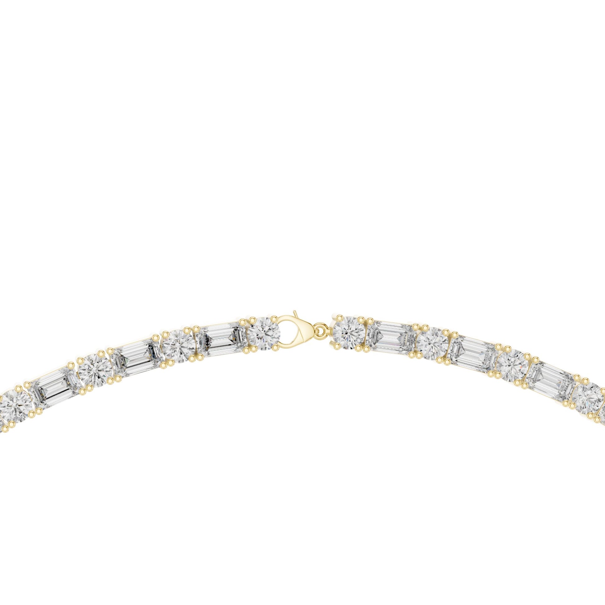 Round Lab Grown Diamond Pave Pendant