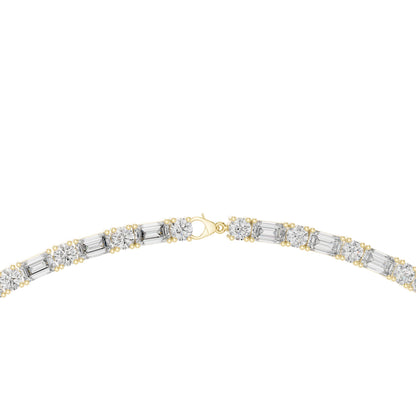 Round Lab Grown Diamond Pave Pendant