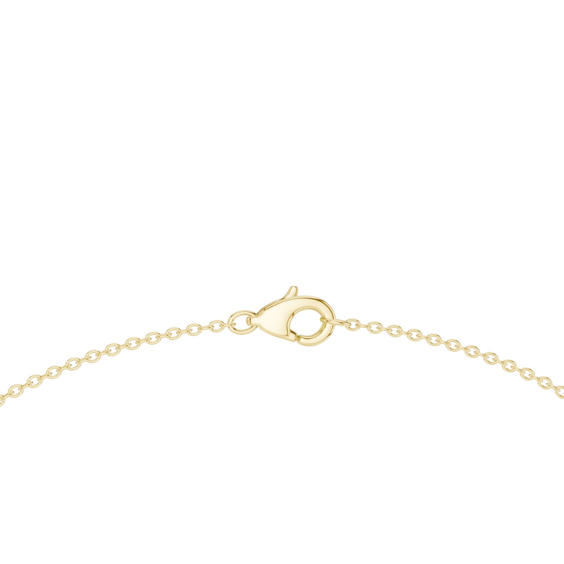 Round Lab Grown Diamond Pave Pendant