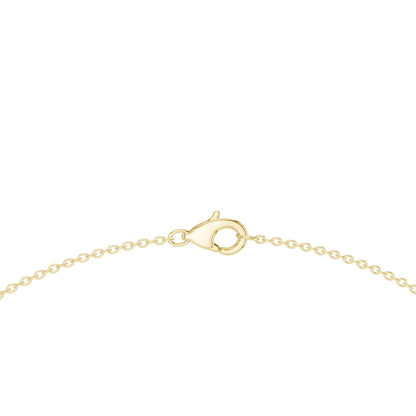 Round Lab Grown Diamond Pave Pendant