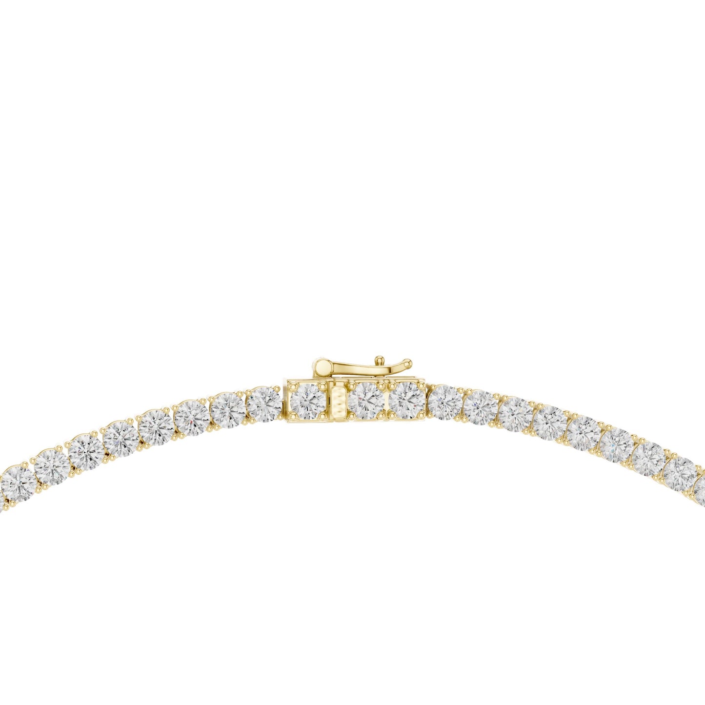 Round Lab Grown Diamond Pave Pendant
