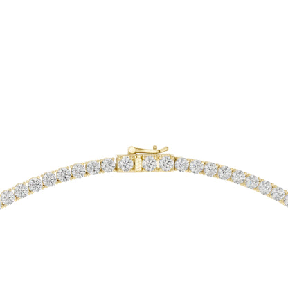 Round Lab Grown Diamond Pave Pendant