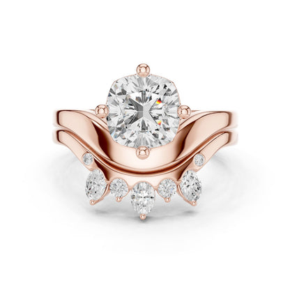 Round Lab Grown Diamond Solitaire Engagement Ring