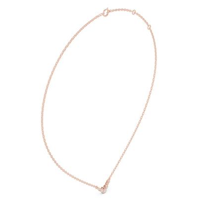 Round Lab Grown Diamond Pendant