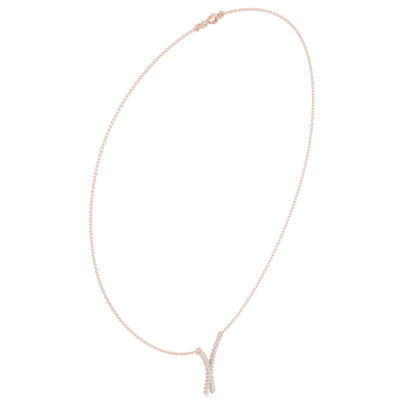 Round Lab Grown Diamond Pendant