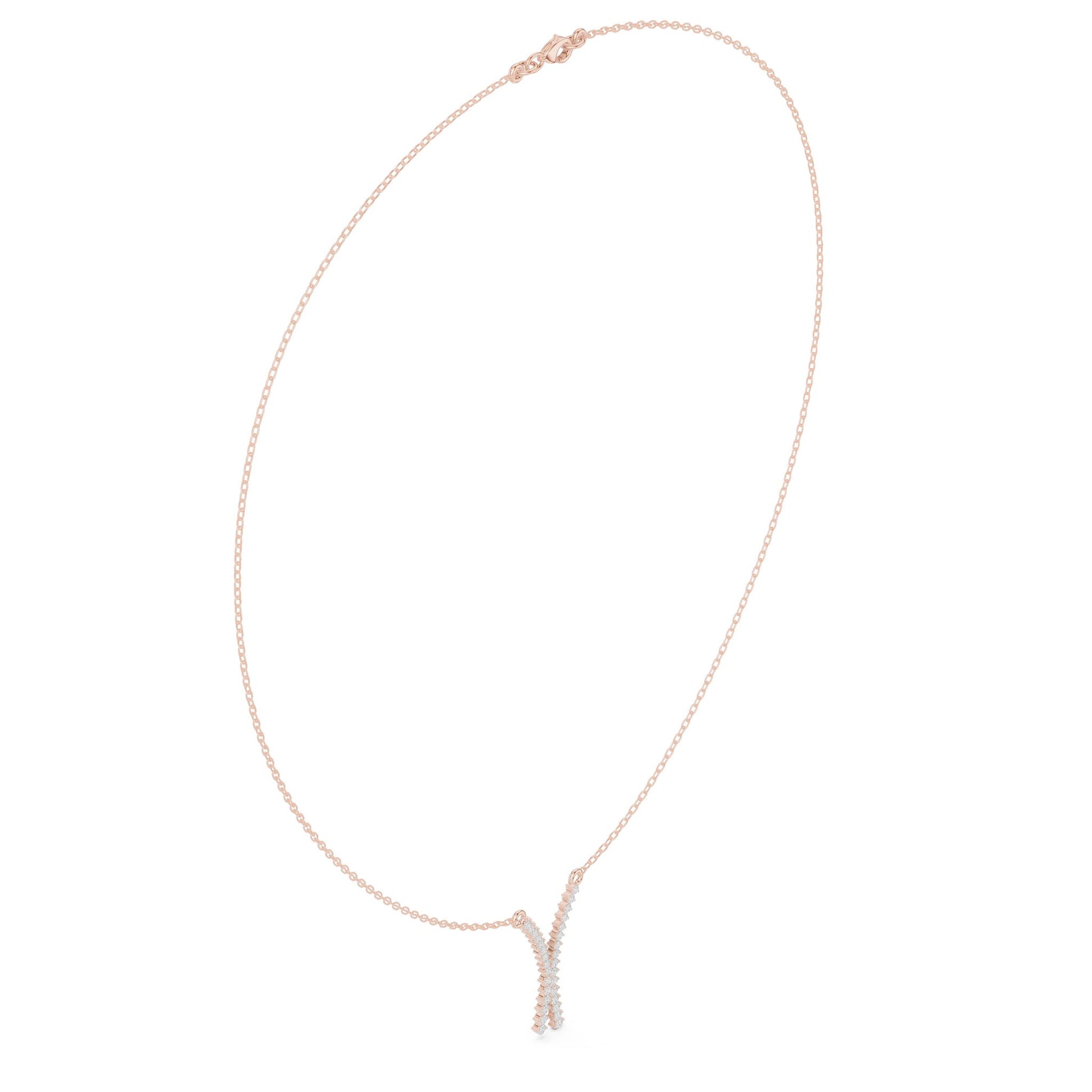 Round Lab Grown Diamond Pendant