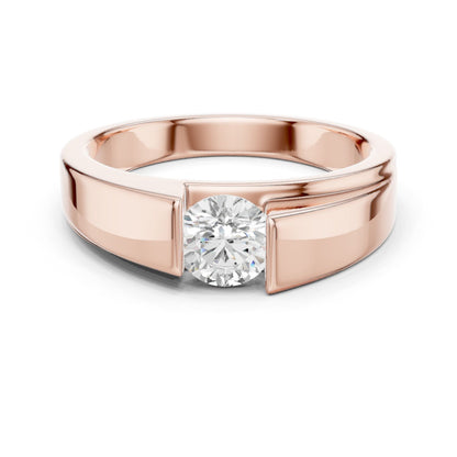 Men's Round Lab Grown Diamond Ring