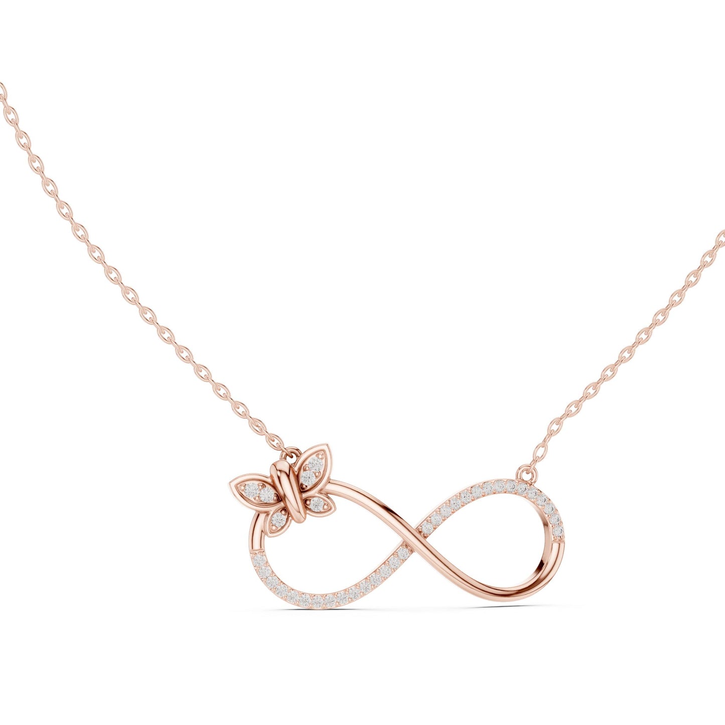 Round Lab Grown Diamond Pendant