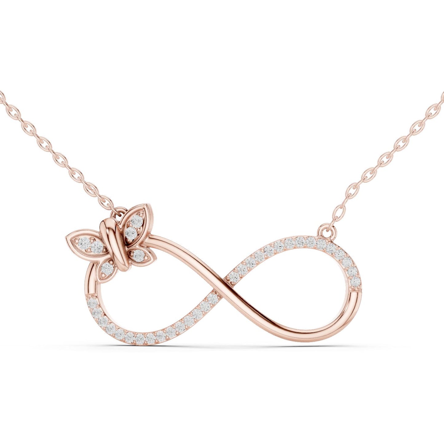 Round Lab Grown Diamond Pendant