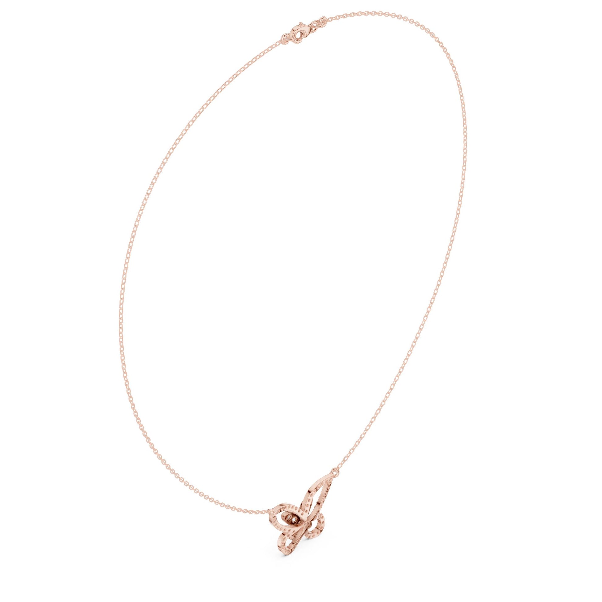 Round Lab Grown Diamond Pendant