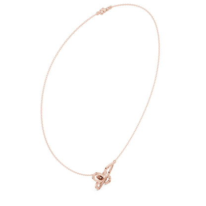 Round Lab Grown Diamond Pendant
