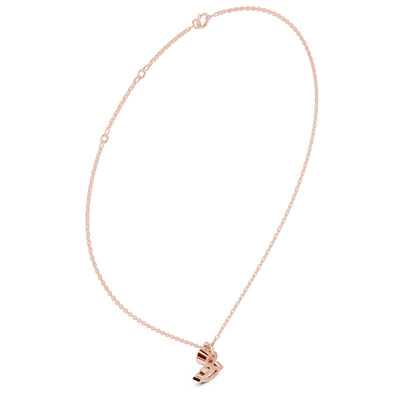Round Lab Grown Diamond Pendant