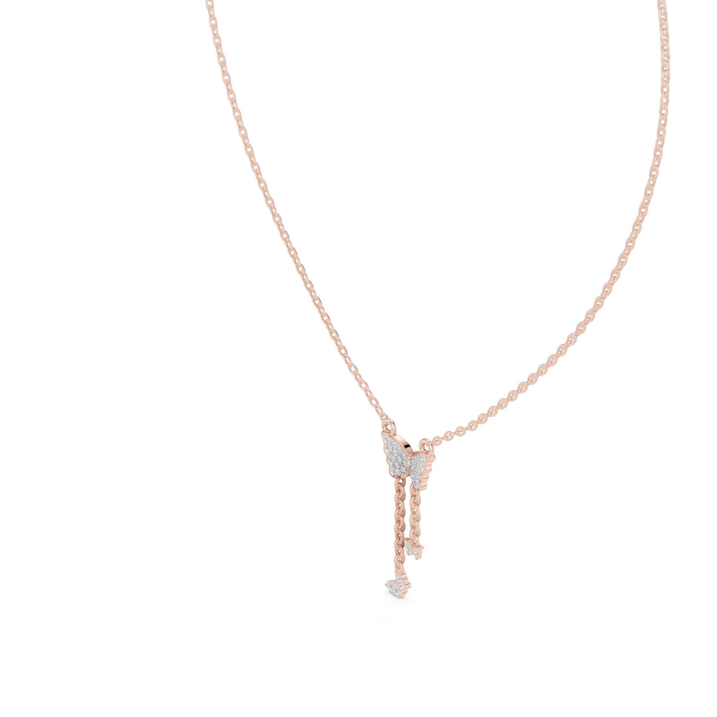 Round Lab Grown Diamond Pendant