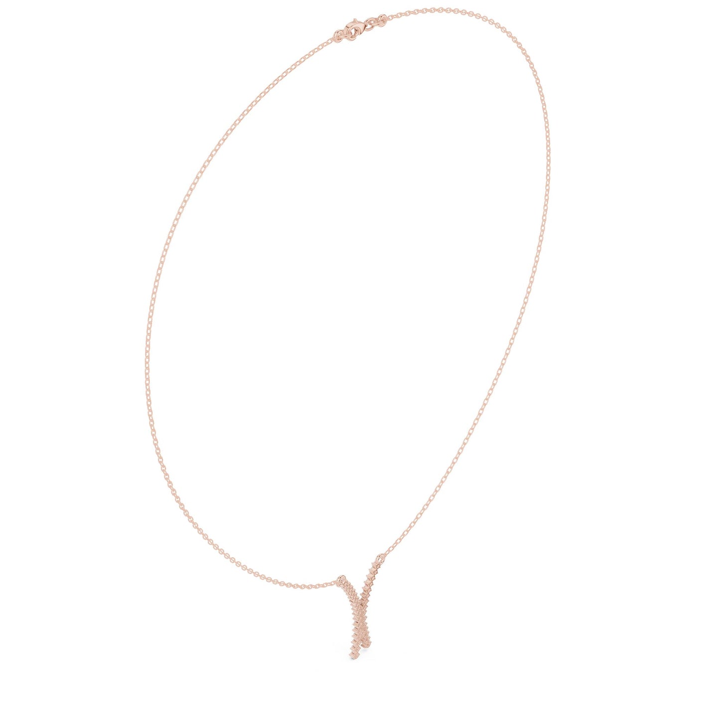 Round Lab Grown Diamond Pendant
