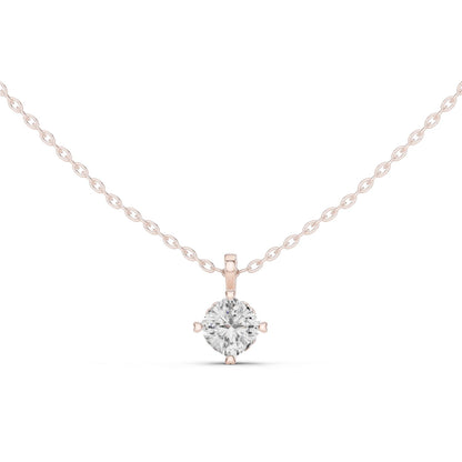 Round Lab Grown Diamond Pendant