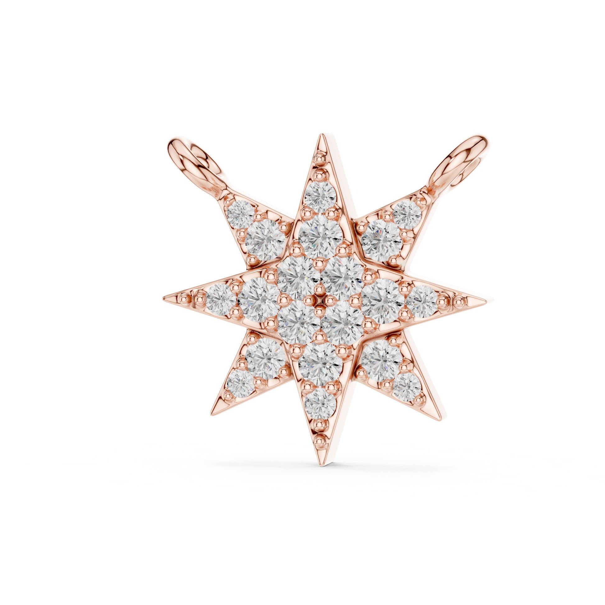 Round Lab Grown Diamond Pendant