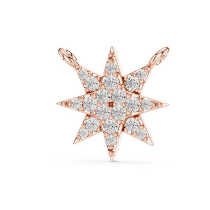 Round Lab Grown Diamond Pendant