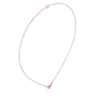 Round Lab Grown Diamond Pendant