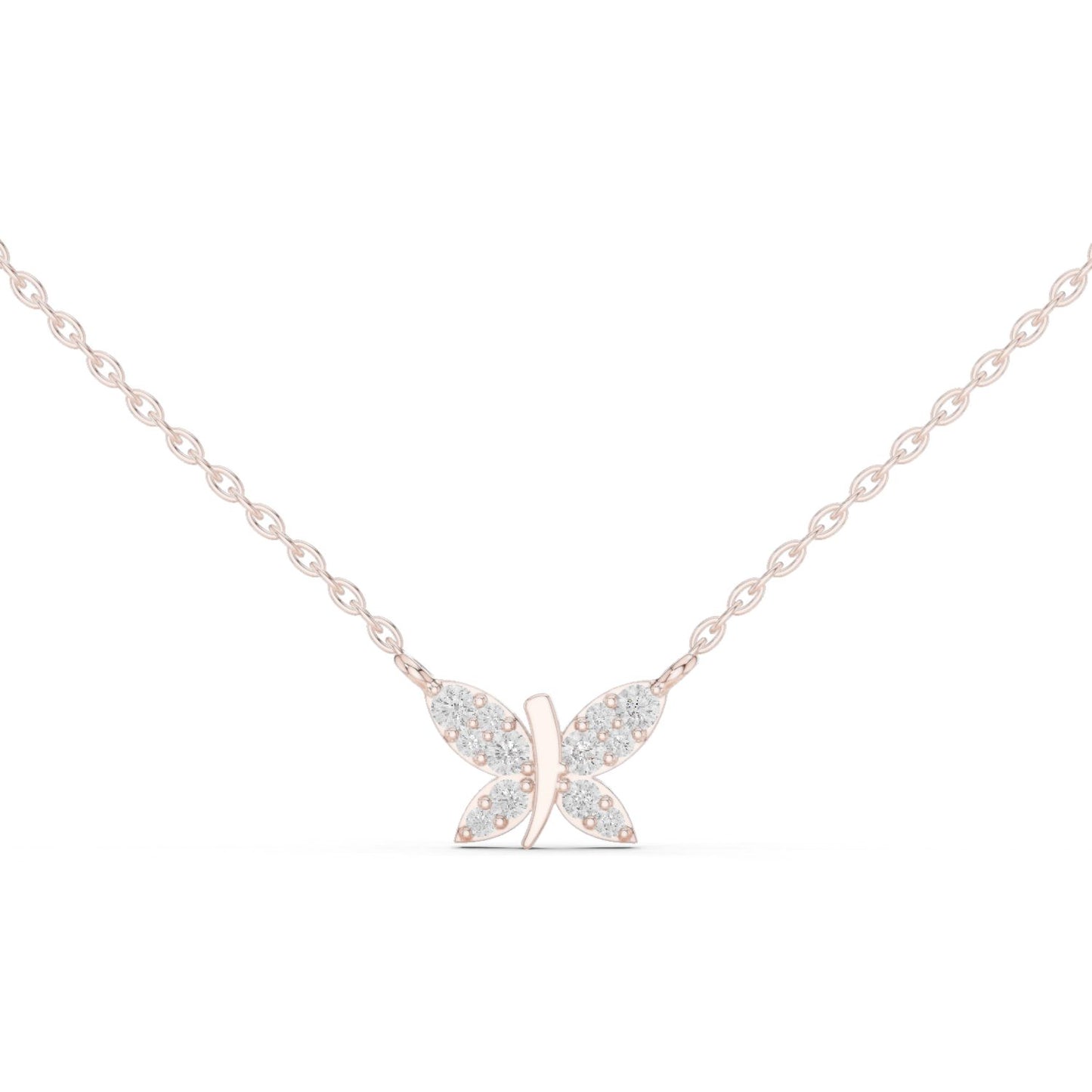 Round Lab Grown Diamond Pendant