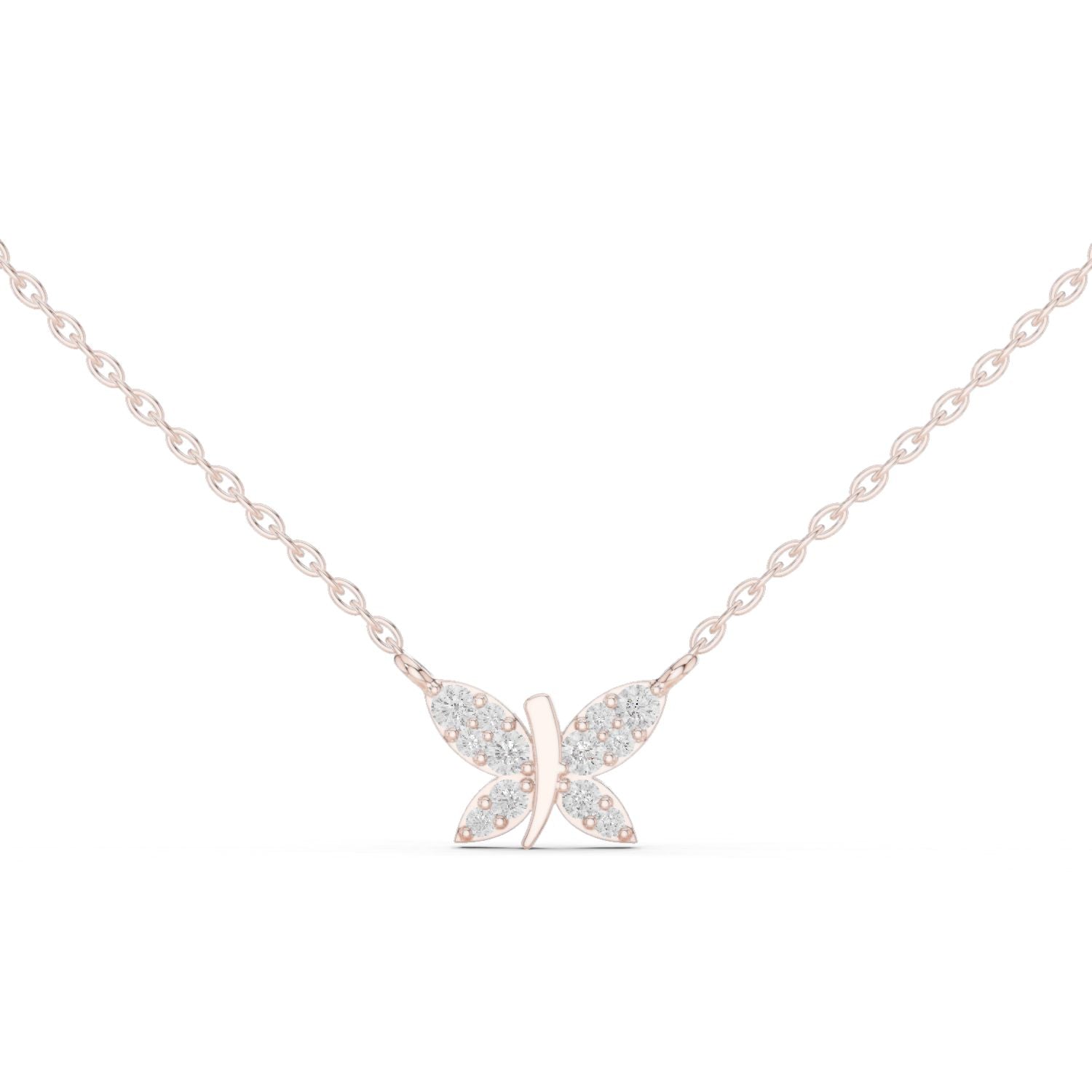 Round Lab Grown Diamond Pendant