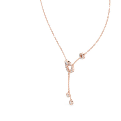 Round Lab Grown Diamond Pendant