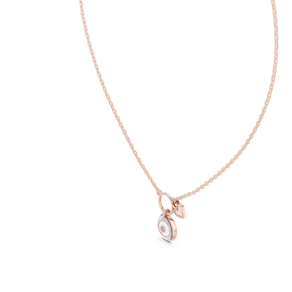Round Lab Grown Diamond Pendant