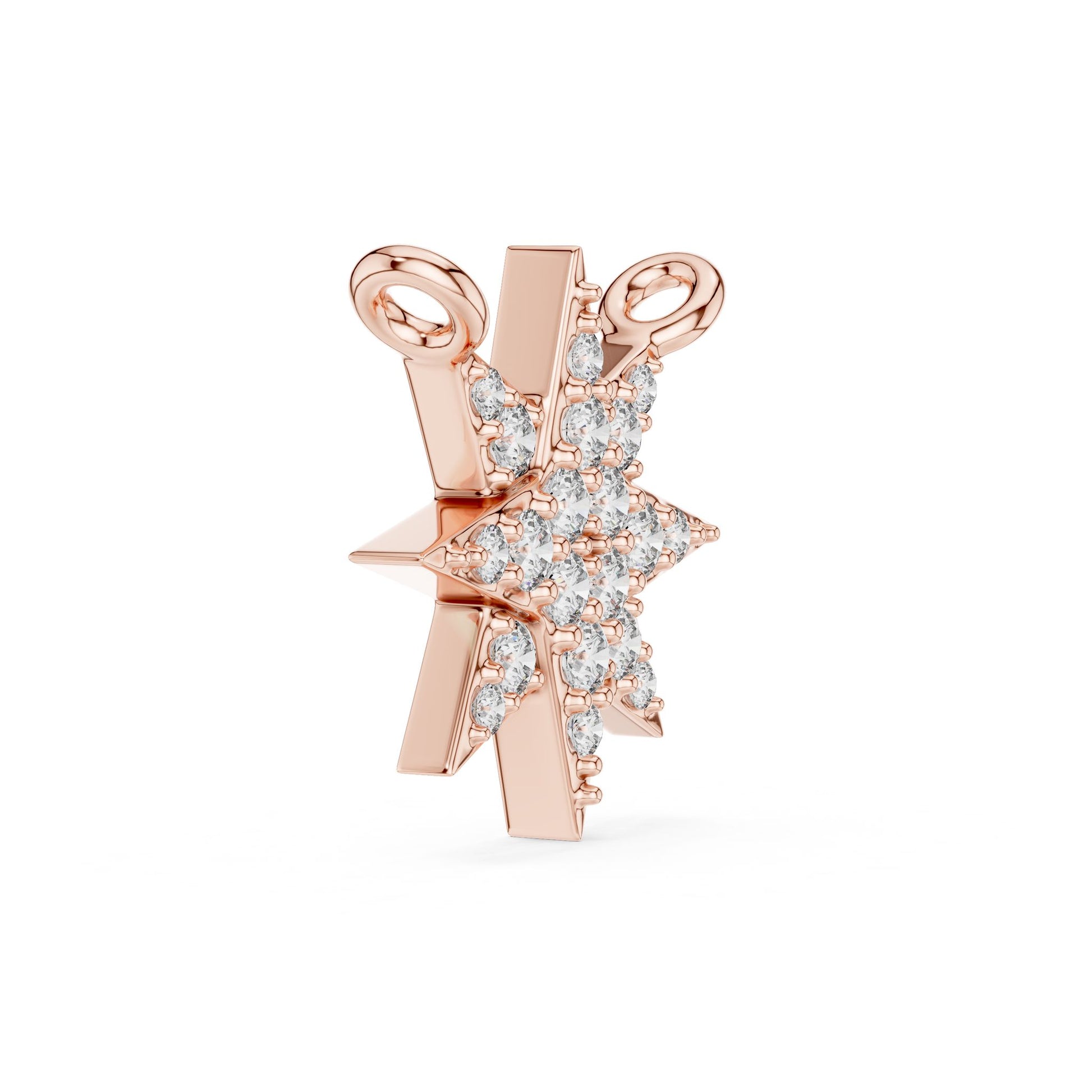 Round Lab Grown Diamond Pendant
