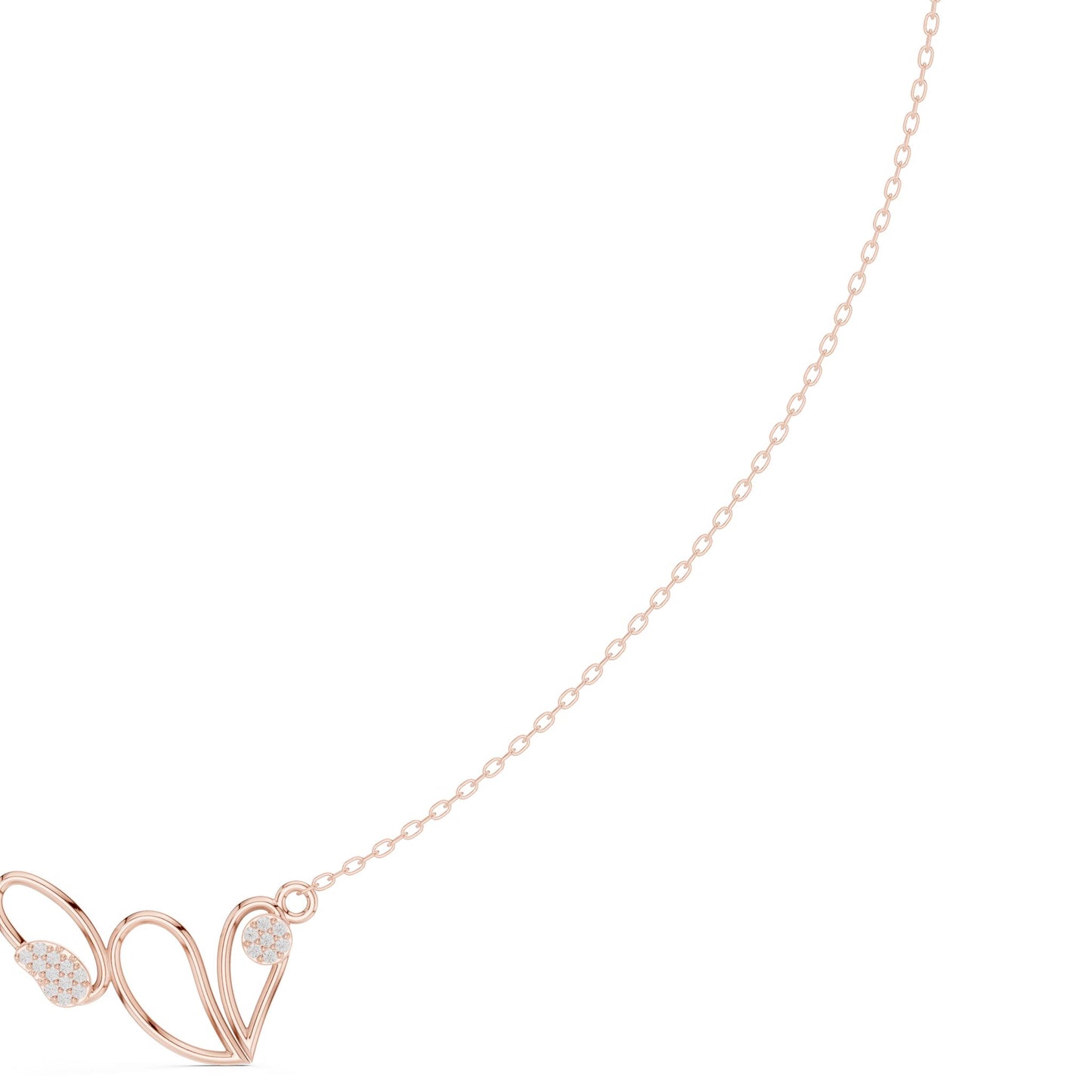 Round Lab Grown Diamond Pendant