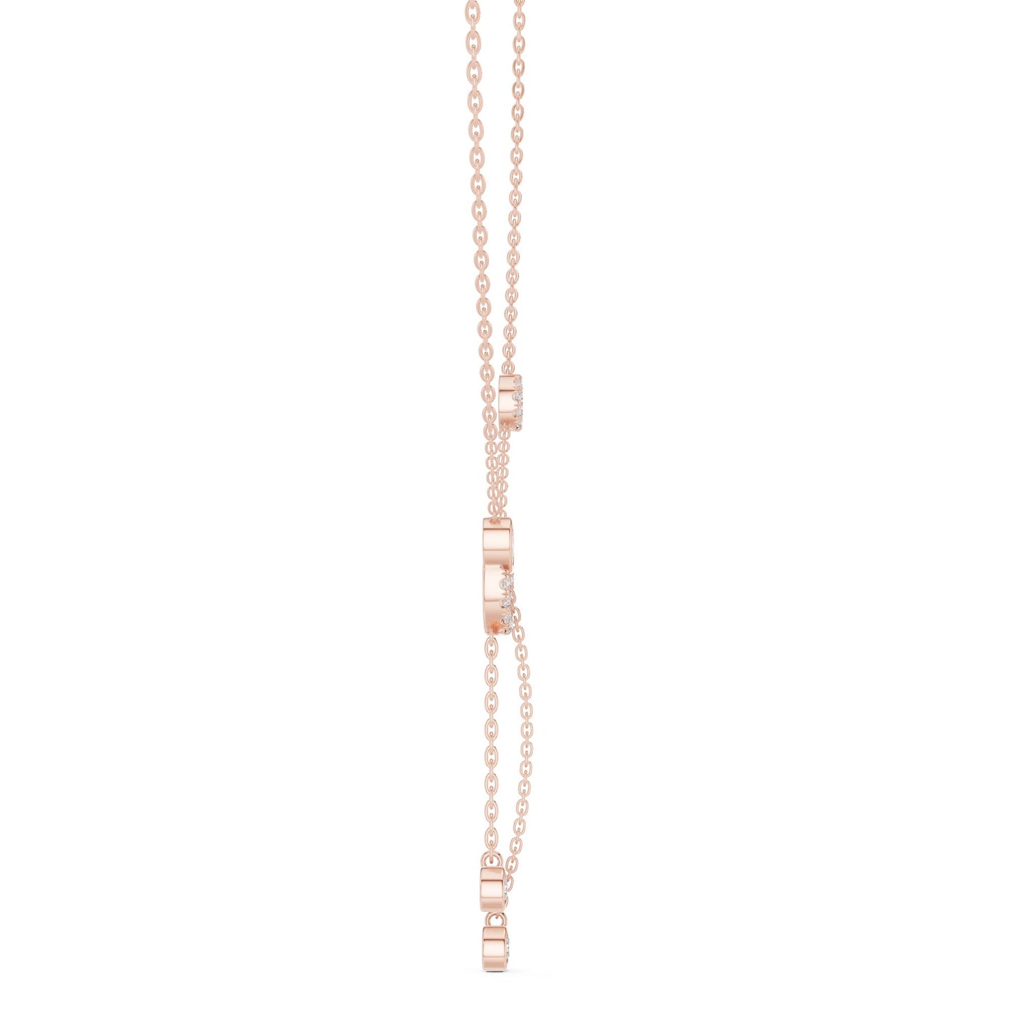 Round Lab Grown Diamond Pendant