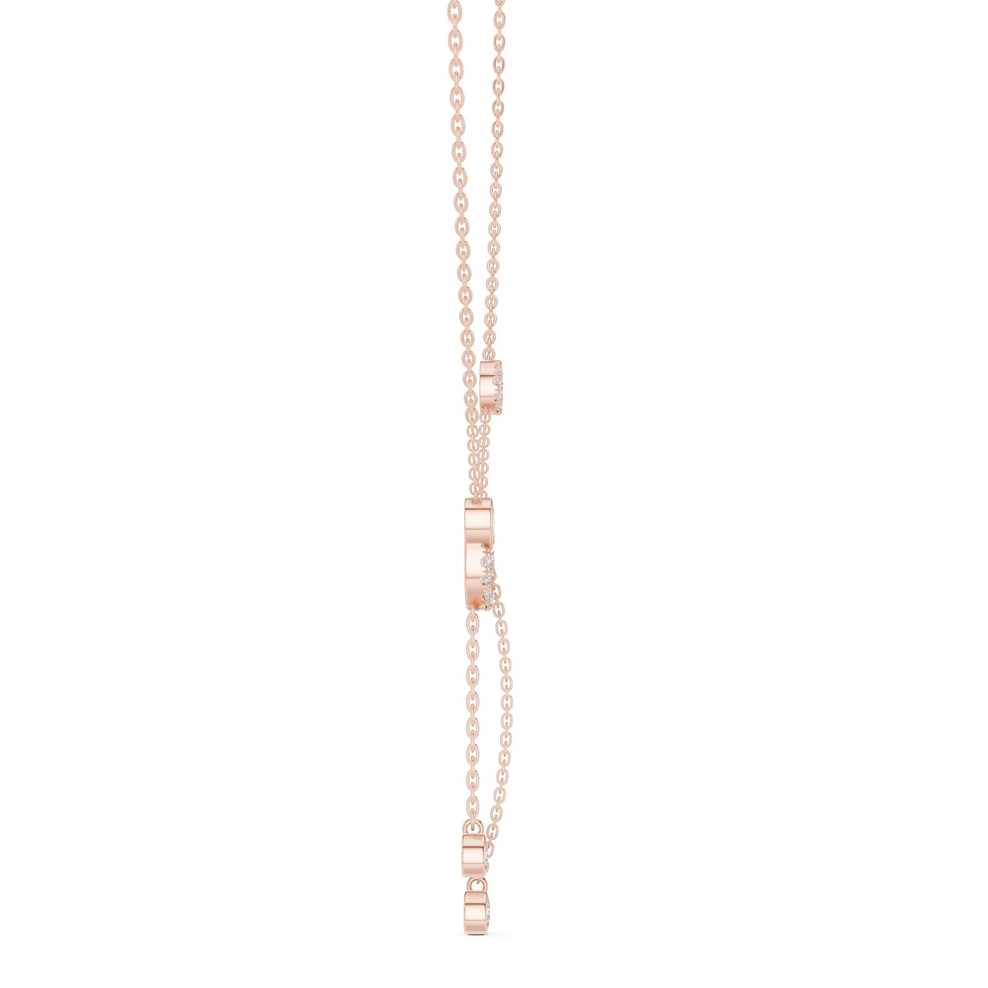 Round Lab Grown Diamond Pendant