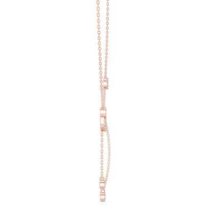 Round Lab Grown Diamond Pendant