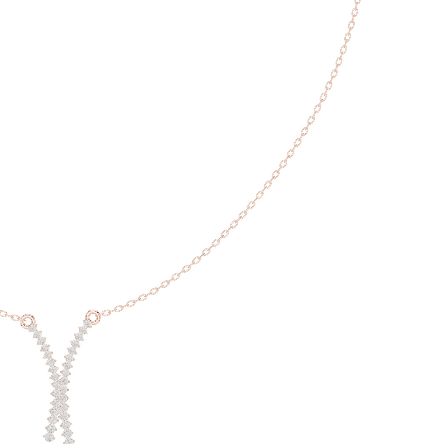 Round Lab Grown Diamond Pendant