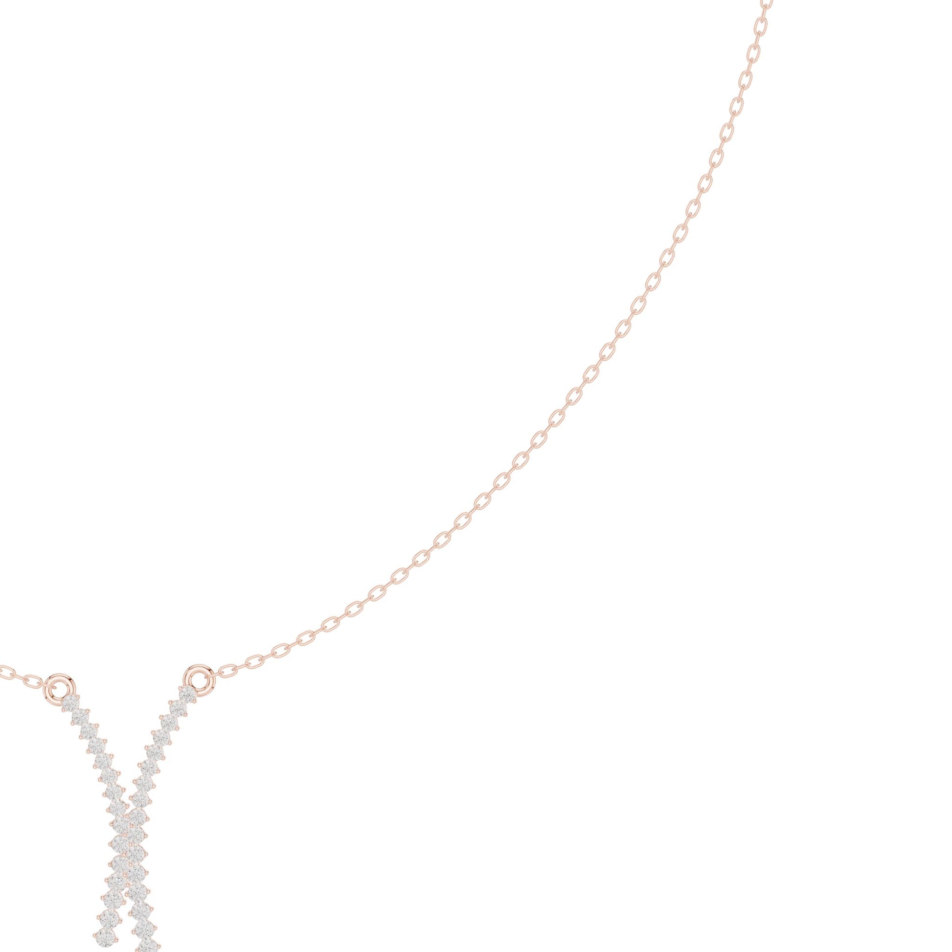 Round Lab Grown Diamond Pendant