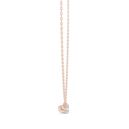 Round Lab Grown Diamond Pendant