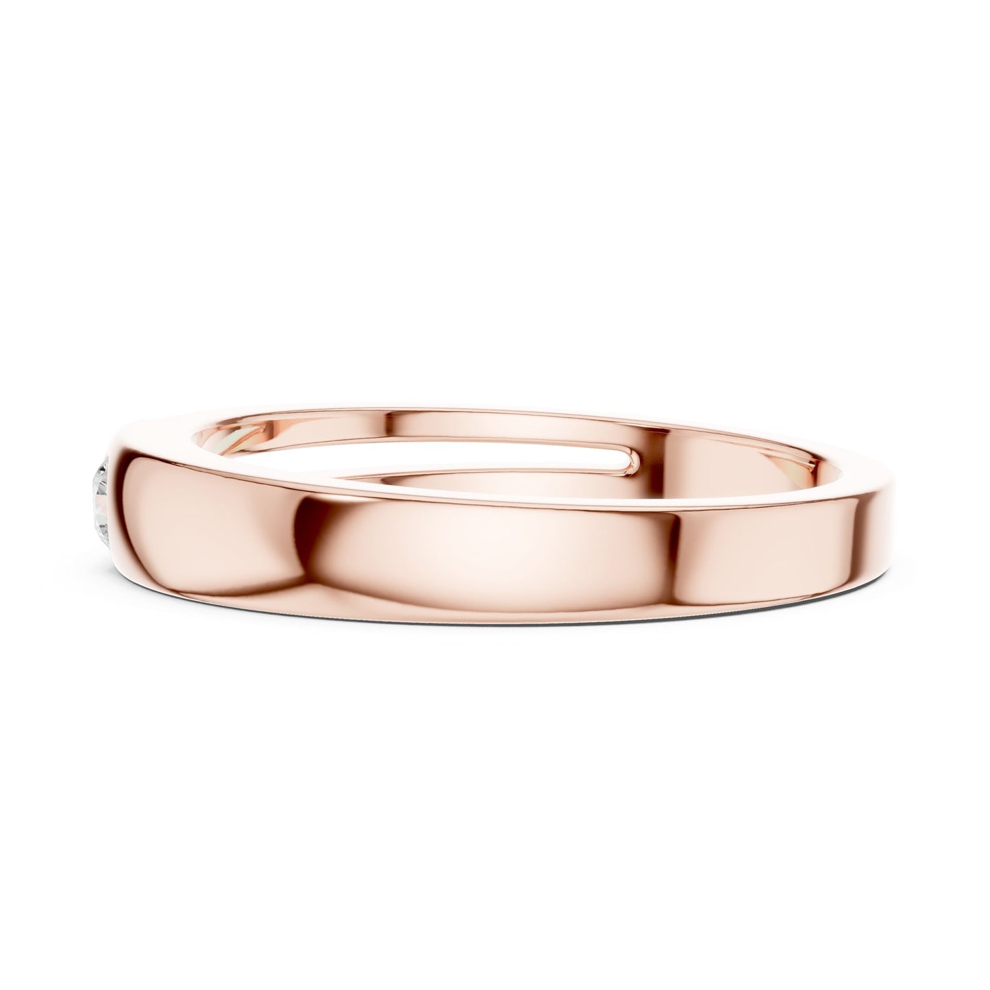 Men's Round Lab Grown Diamond Ring
