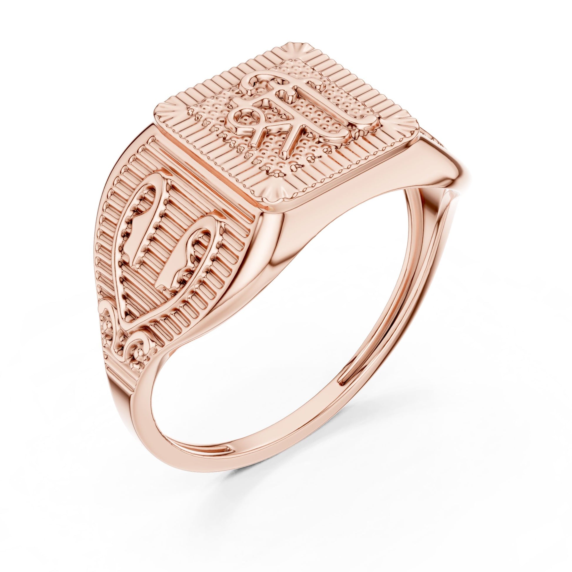 Men's Round Lab Grown Diamond Ring