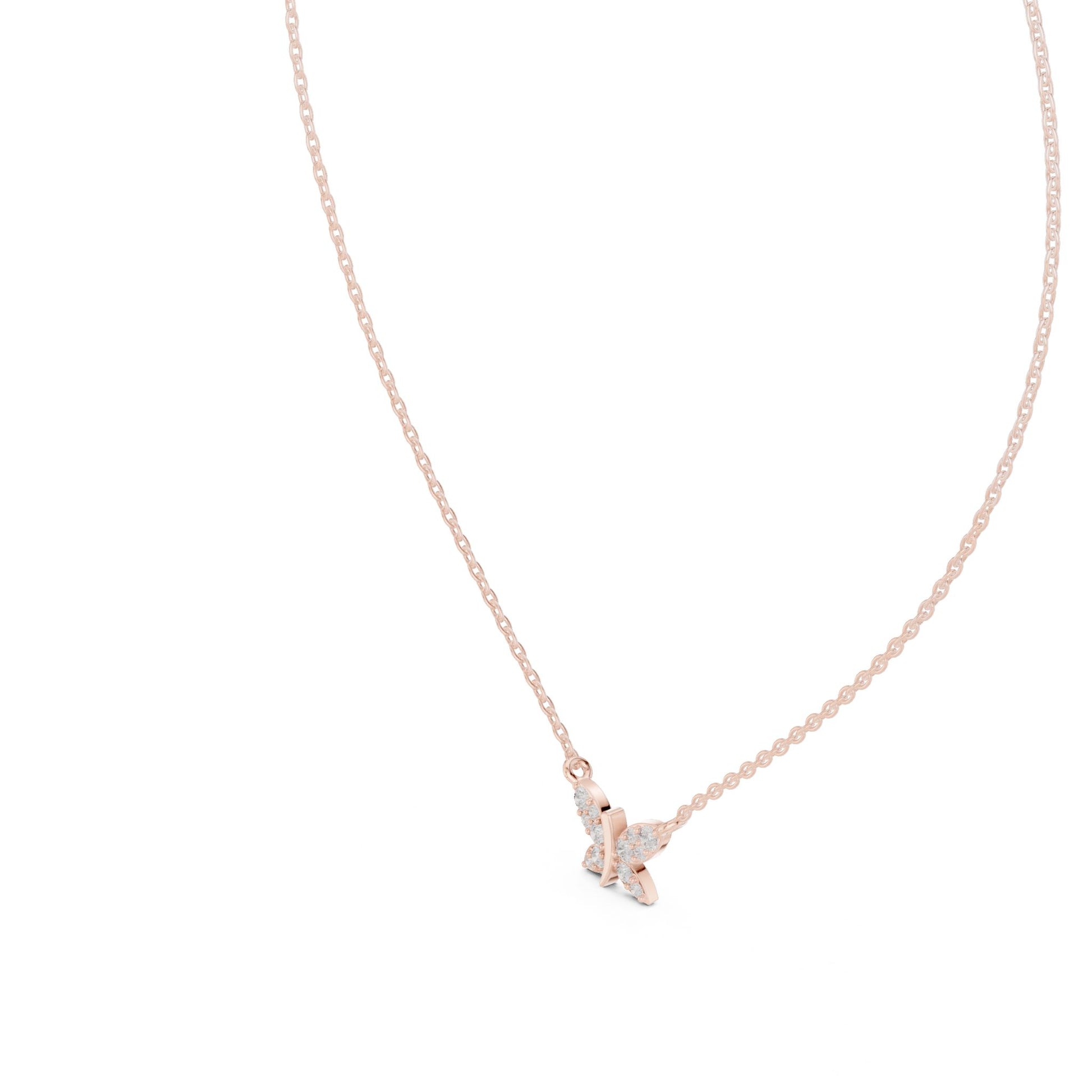 Round Lab Grown Diamond Pendant