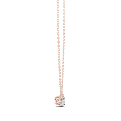 Round Lab Grown Diamond Pendant
