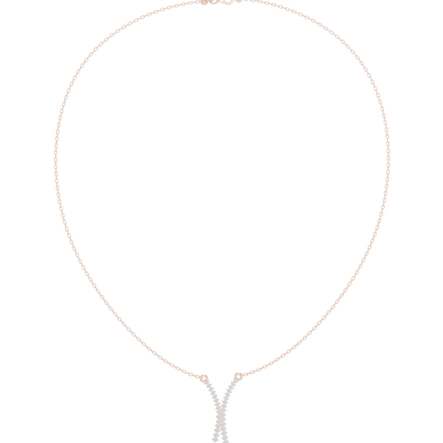 Round Lab Grown Diamond Pendant