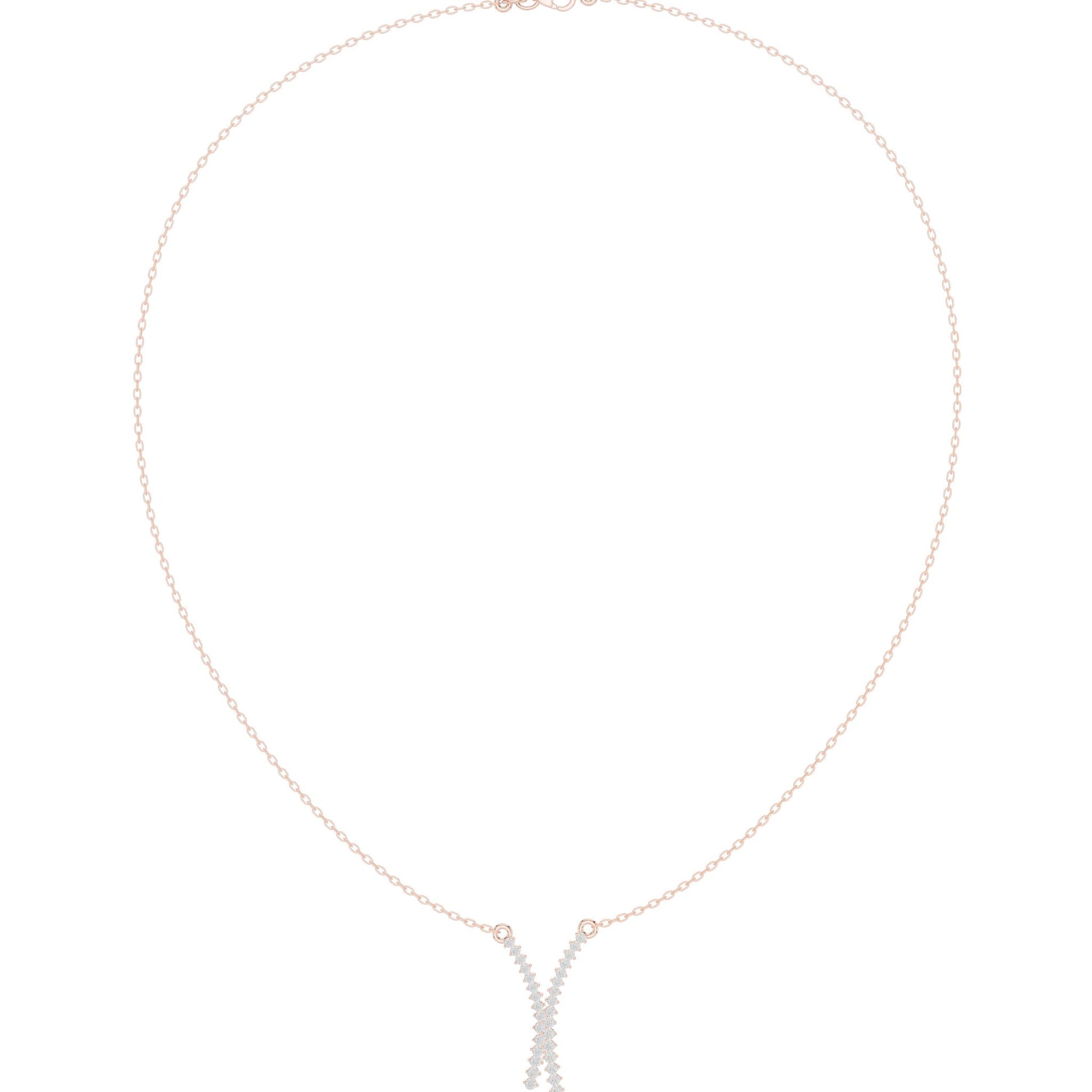 Round Lab Grown Diamond Pendant