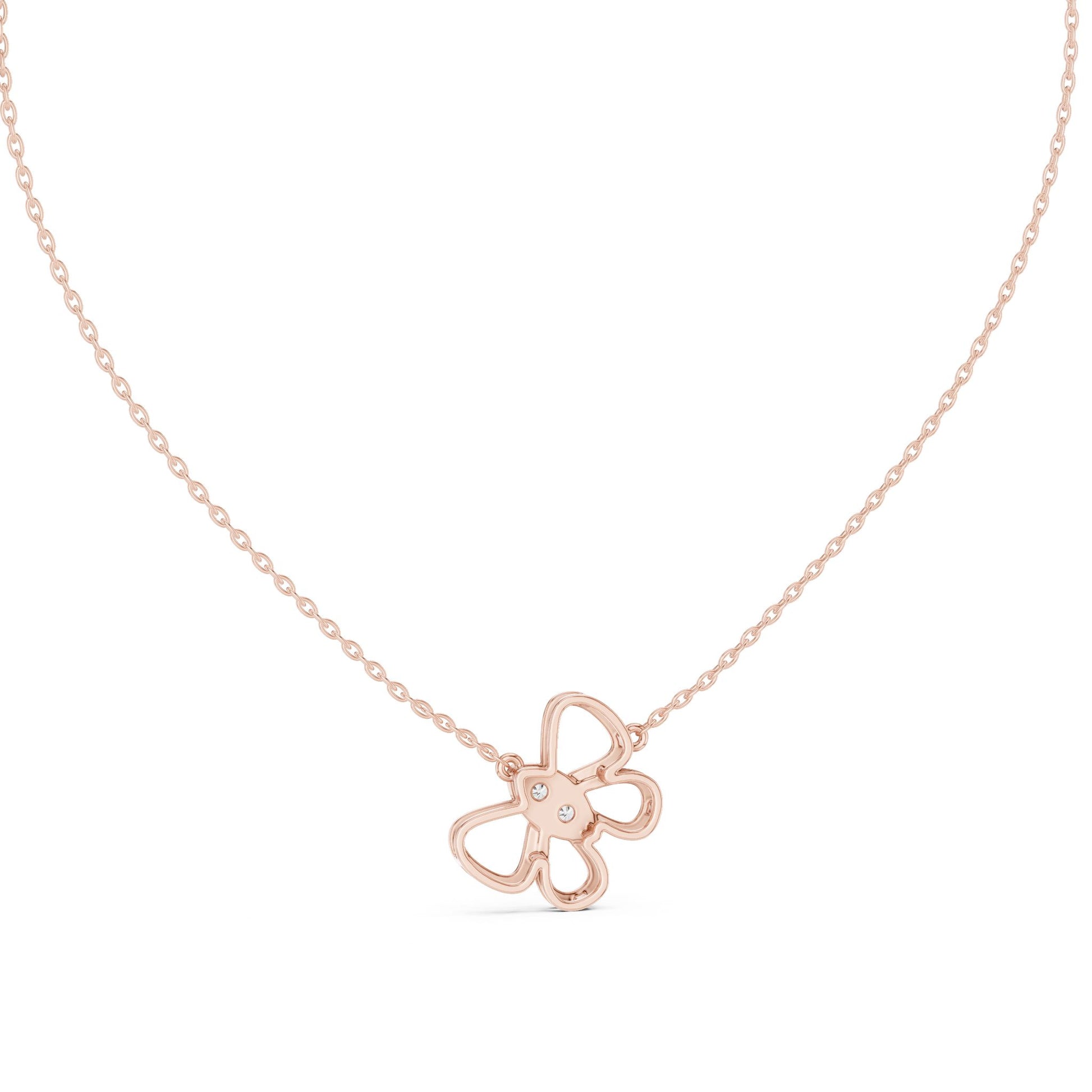 Round Lab Grown Diamond Pendant